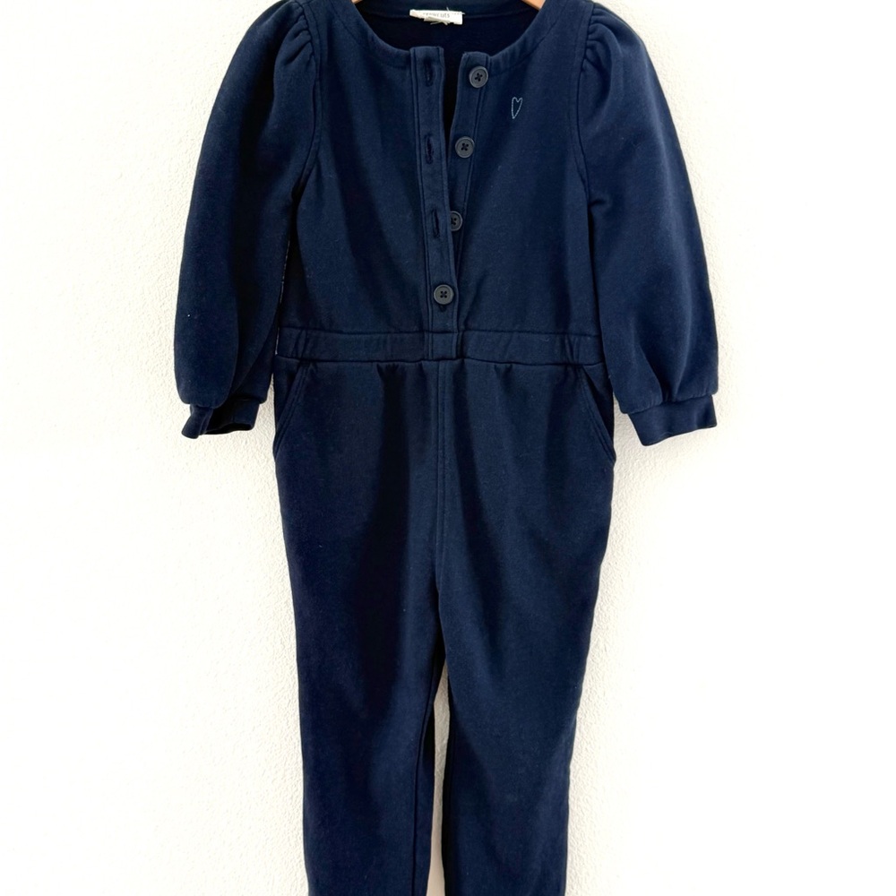 Navy Blue Kids Jumpsuit